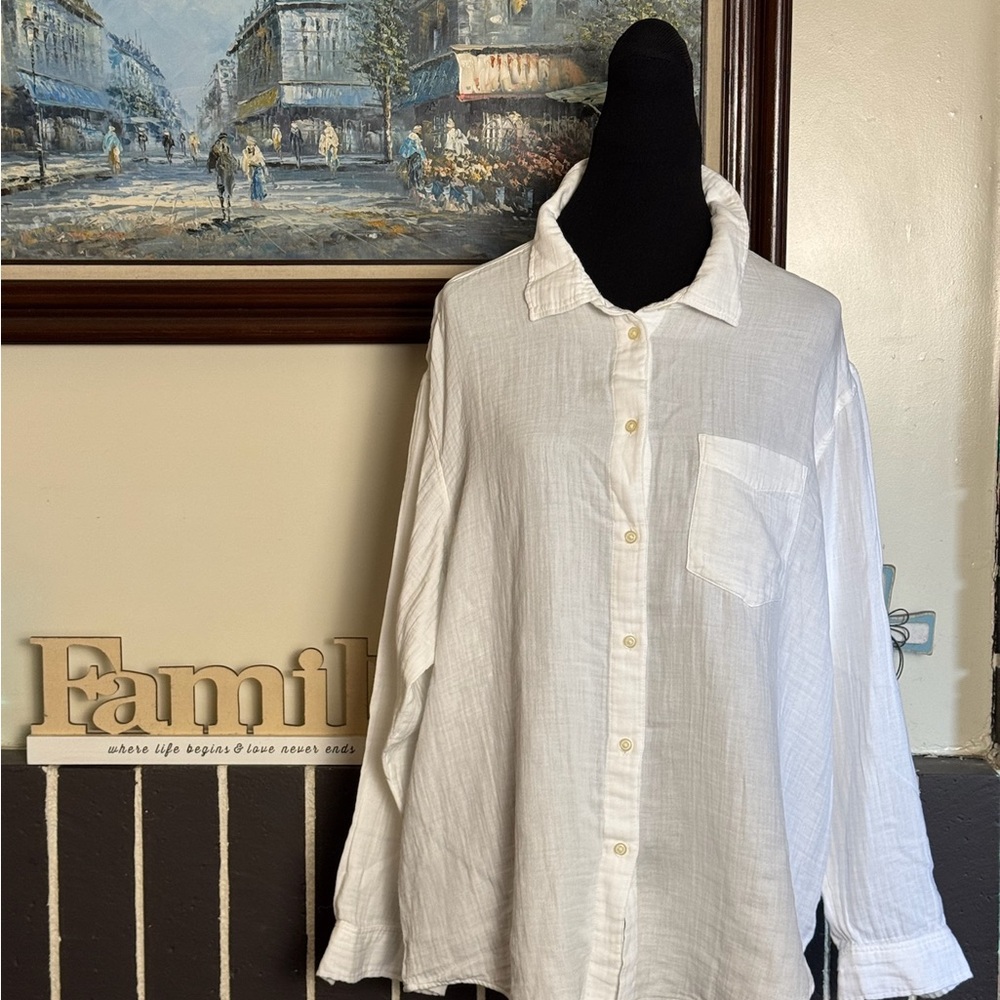 GAP The Big Shirt White BNWT